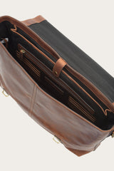 Logan Cognac Top Handle - Cognac