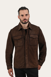 Dark Brown Prescott Jacket - Dark Brown
