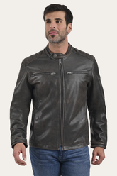 Rustler Racer Jacket - Dark Brown