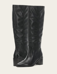 Women's Black Sadie Softy Tall Booties - Black