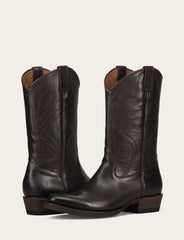 Men's Chocolate Grady Vintage Stitch Western Boots - CHOCOLATE