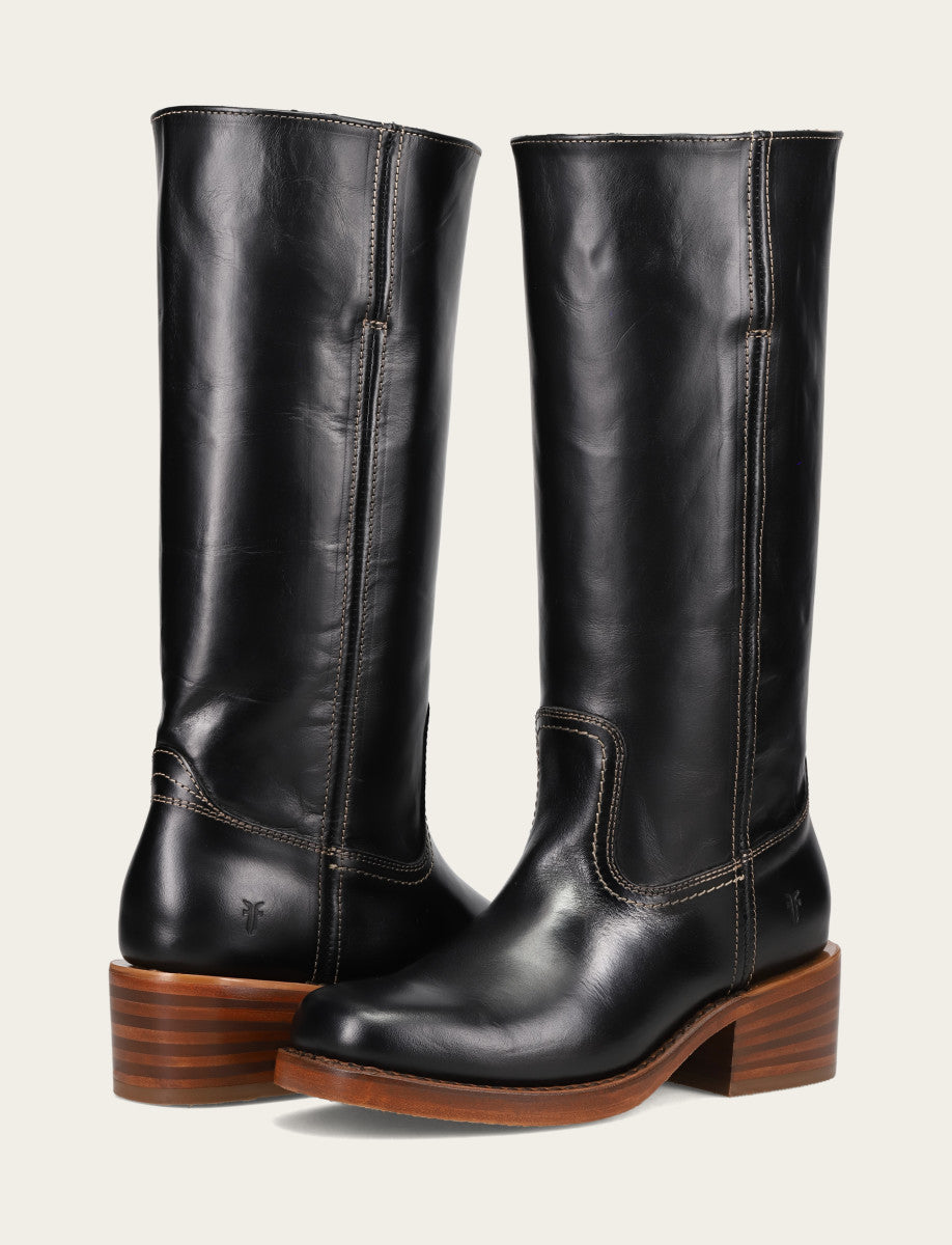 Women's Campus 14L Jet Black Boots - Jet Black