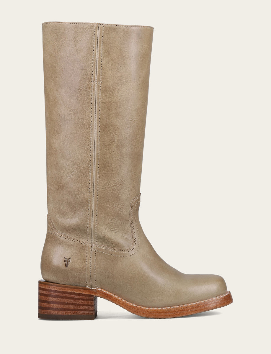 Eucalyptus Campus 14L Wide Calf Boots - Eucalyptus
