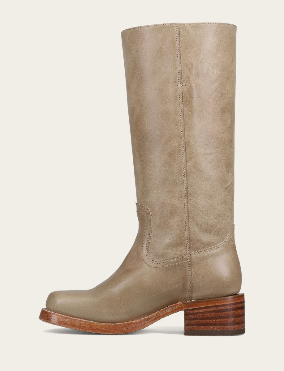 Eucalyptus Campus 14L Wide Calf Boots - Eucalyptus