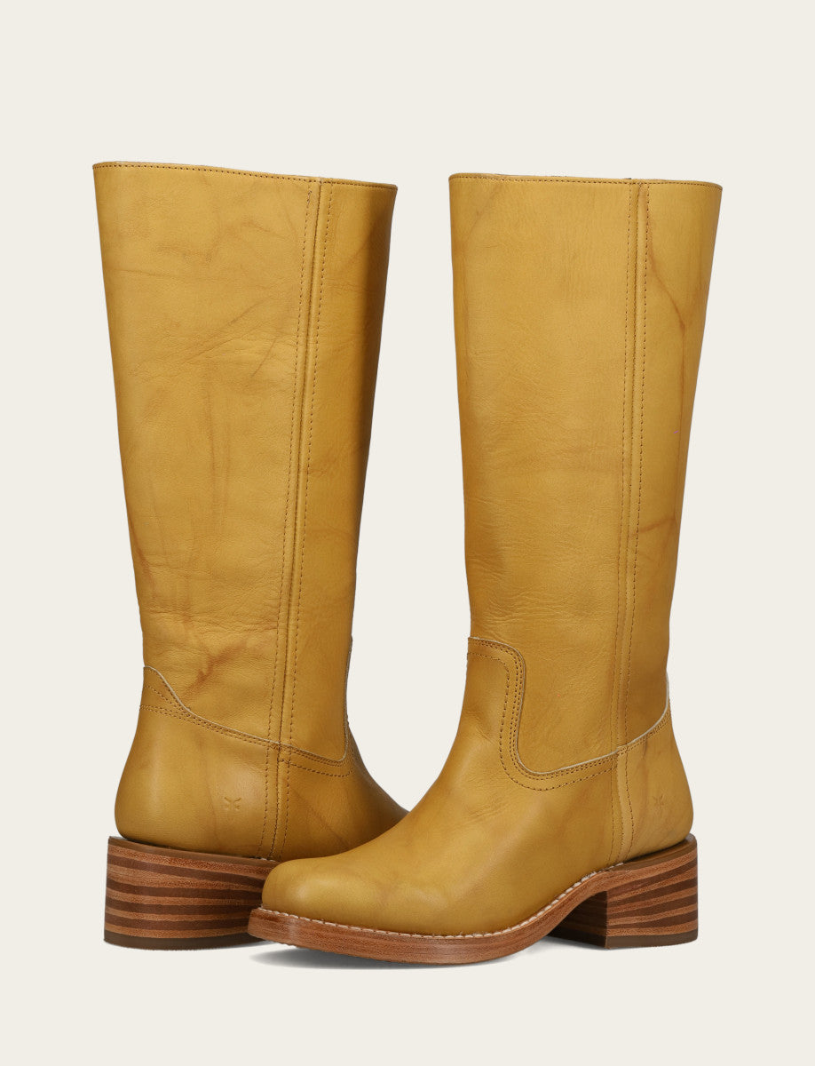 Women's Banana Campus 14L Wide Calf Boots - Banana