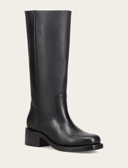 Women's Black Campus 14L Wide Calf Boots - Black