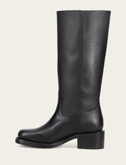 Women's Black Campus 14L Wide Calf Boots - Black