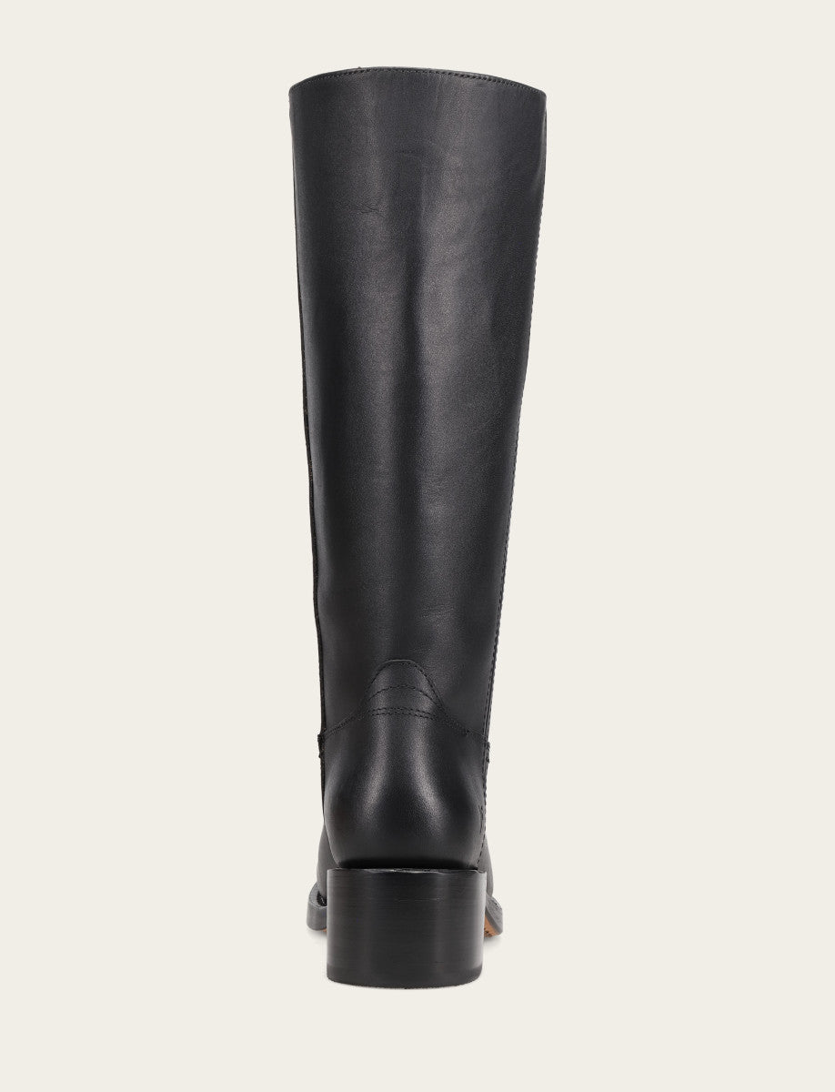Women's Black Campus 14L Wide Calf Boots - Black