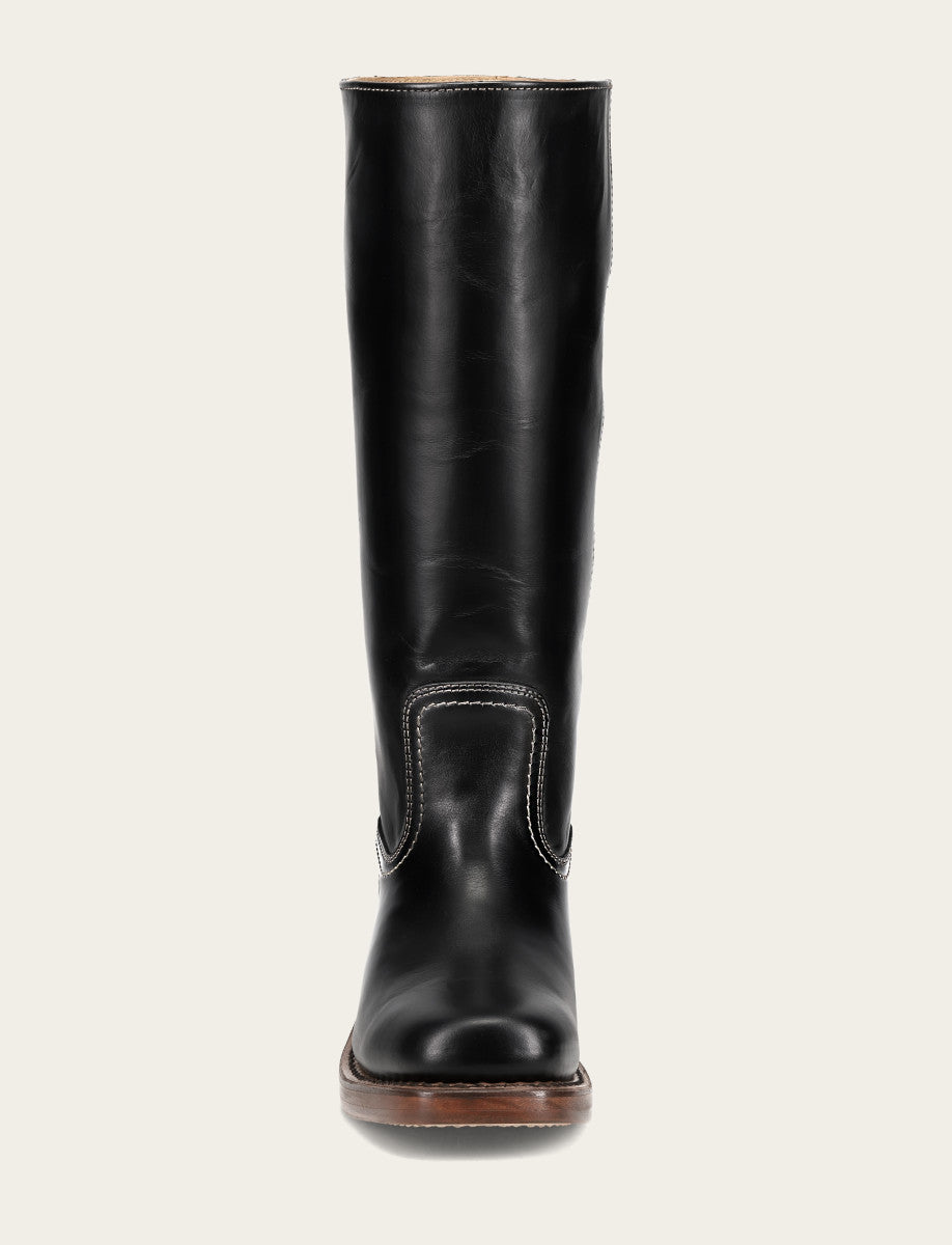 Women's Campus 14L Jet Black Wide Calf Boots - Jet Black