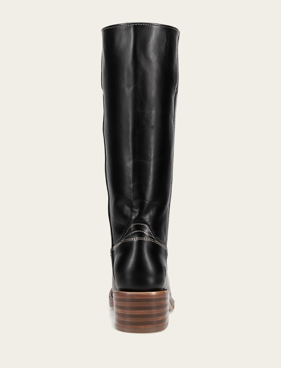 Women's Campus 14L Jet Black Wide Calf Boots - Jet Black