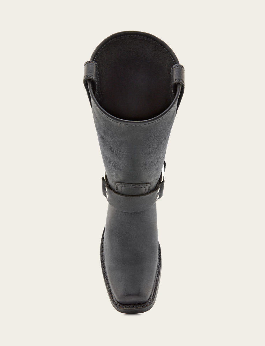 Women's Black Harness 12R Boots - Black