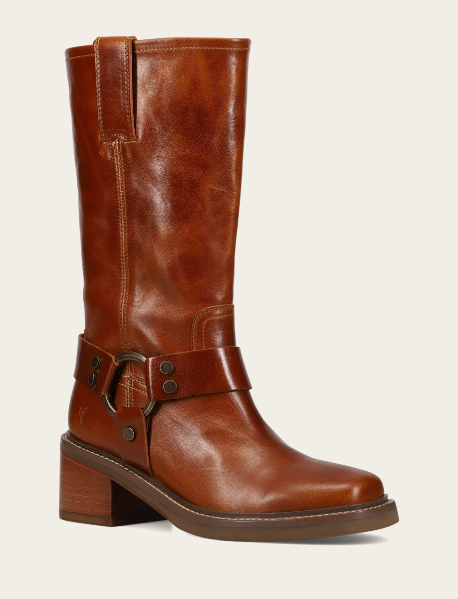 Women’s Amber Knee-High Kate Harness Boot - Amber