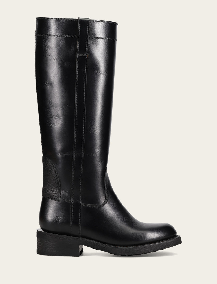 Women's Black Viv Riding Boot - Black