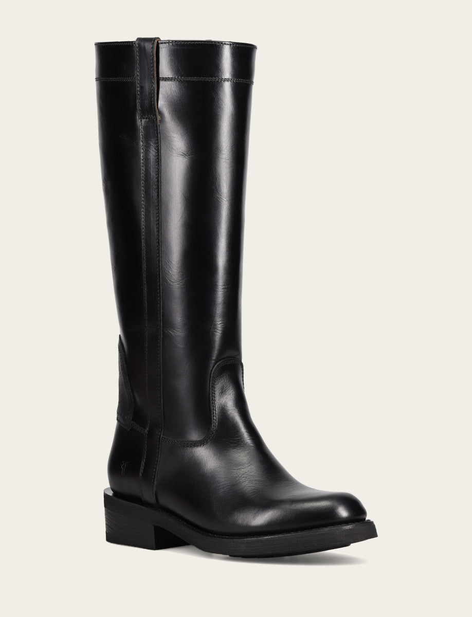 Women's Black Viv Riding Boot - Black