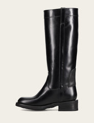 Women's Black Viv Riding Boot - Black