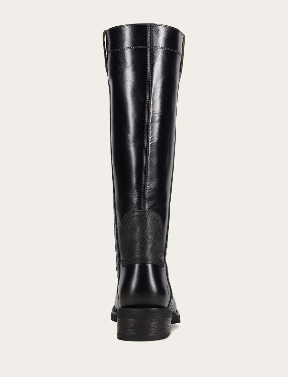 Women's Black Viv Riding Boot - Black