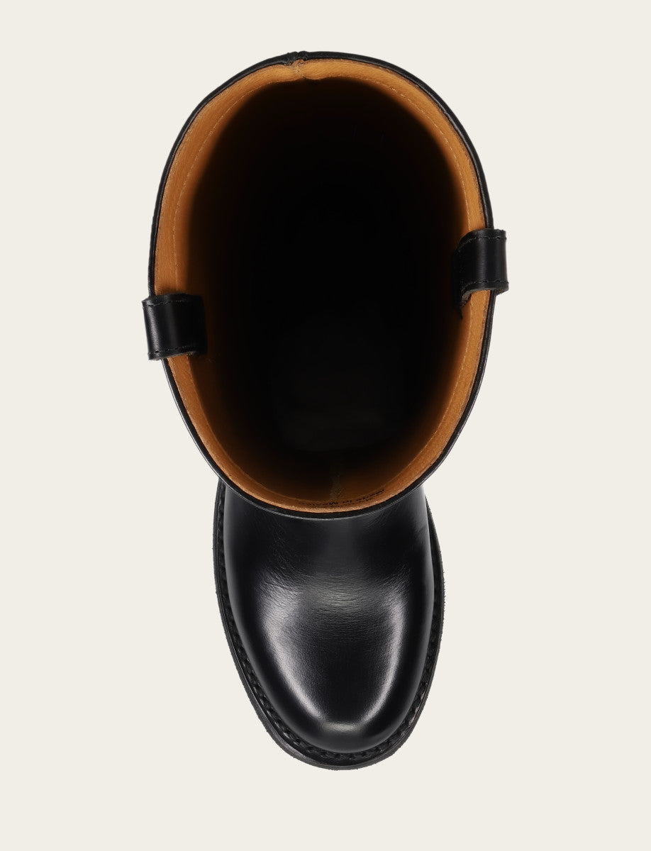 Women's Black Viv Riding Boot - Black