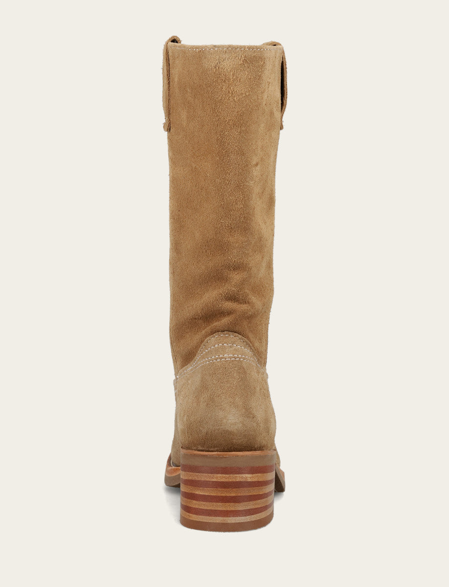 Women's Tan Buck Campus 12R Boots - Tan Buck