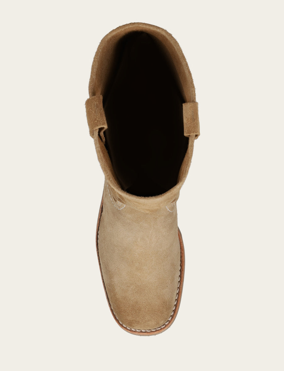 Women's Tan Buck Campus 12R Boots - Tan Buck