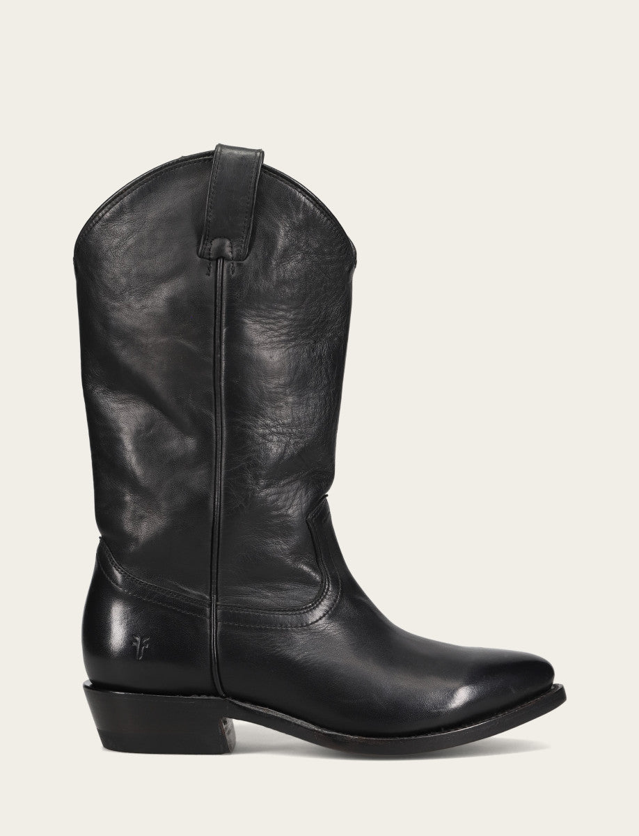 Women's Black Billy Pull On Boots - Black