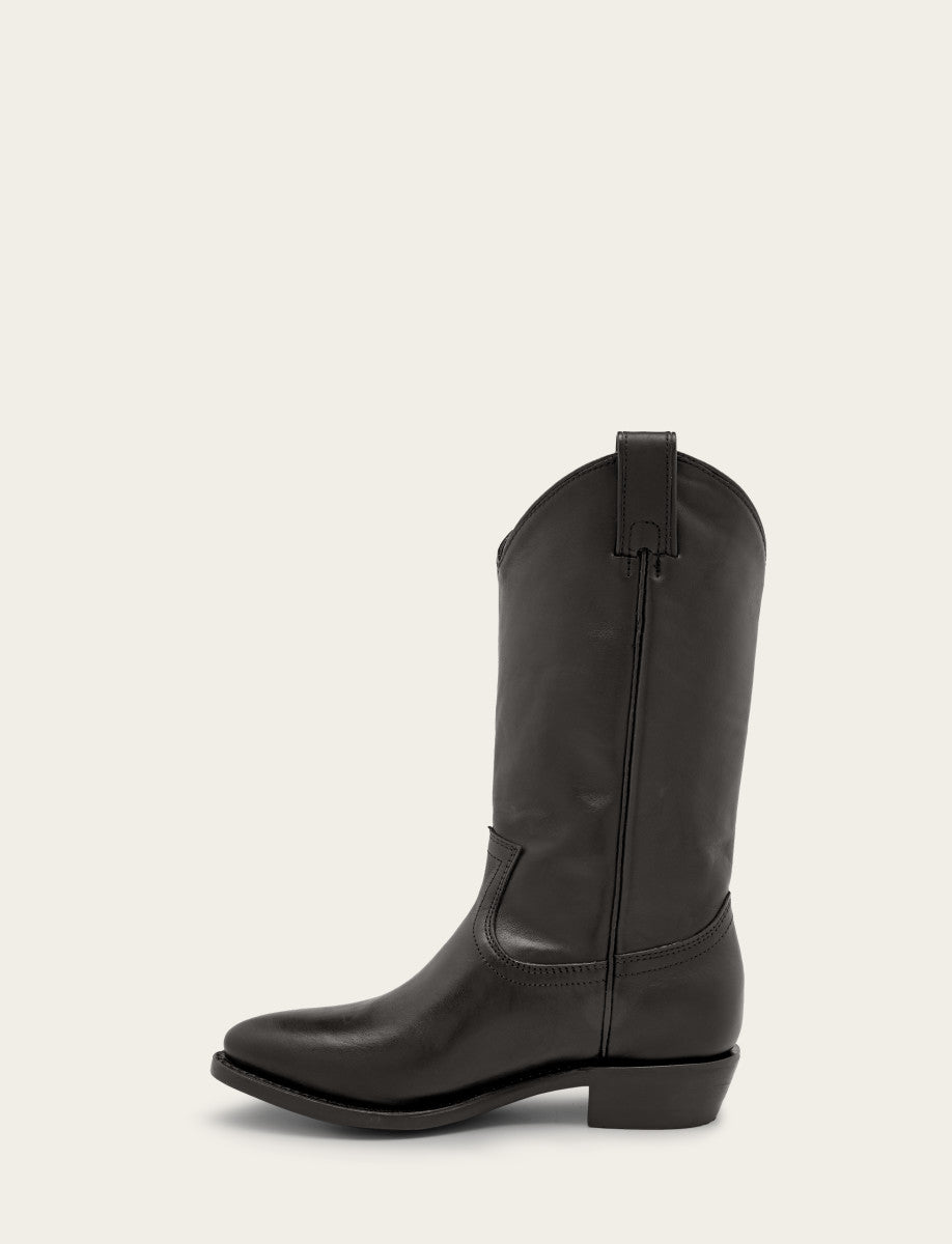 Women's Black Billy Pull On Boots - Black