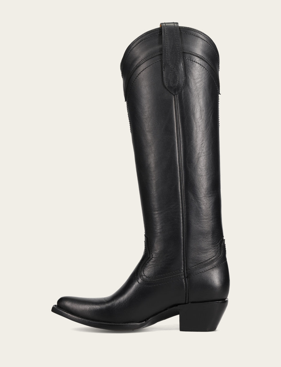 Women's Black Sacha At The Knee Boot - Black