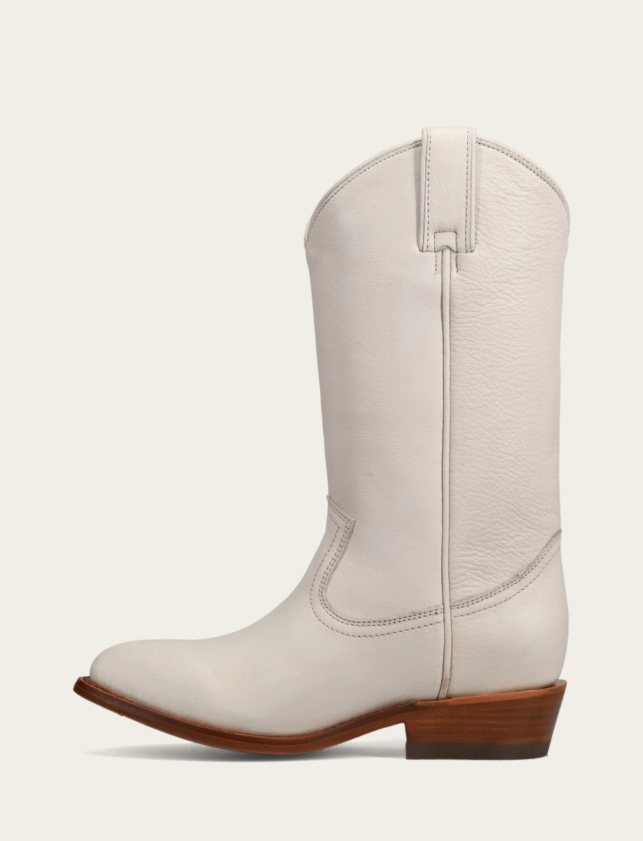 Billy Pull On Boot - White