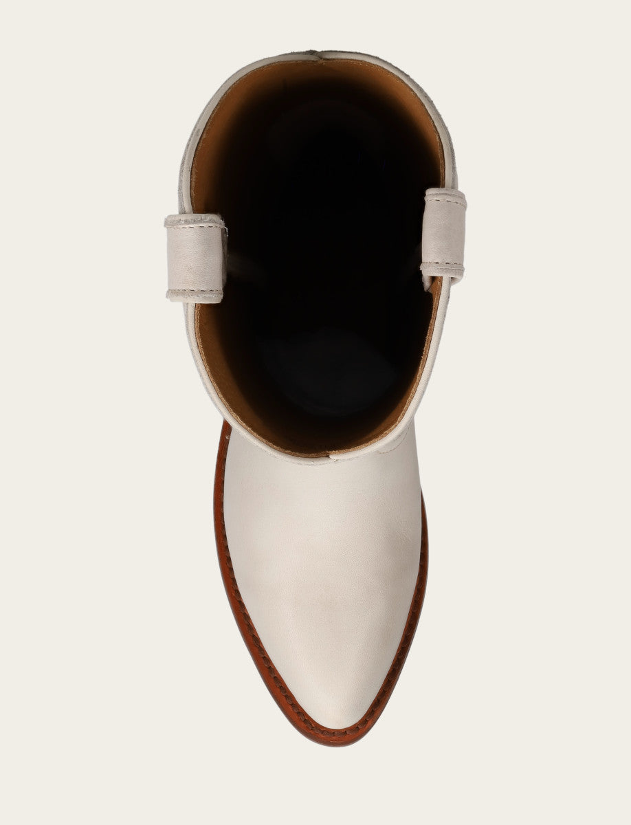 Billy Pull On Boot - White