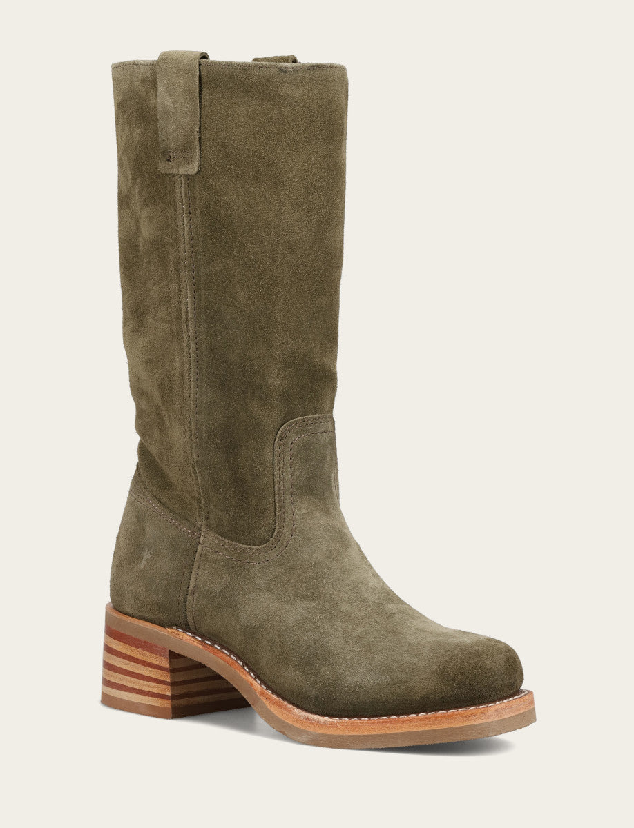 Women's Olive Campus 12R Boots - Olive