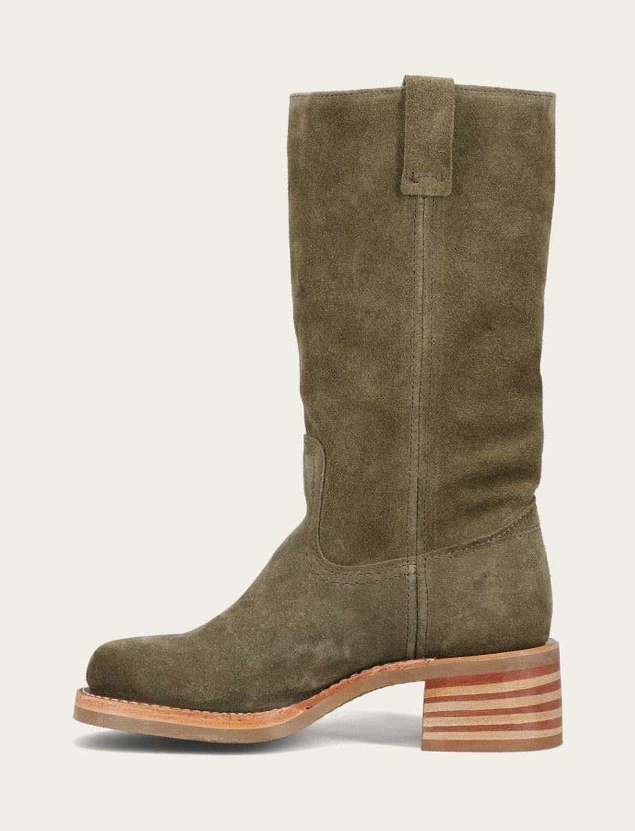 Women's Olive Campus 12R Boots - Olive