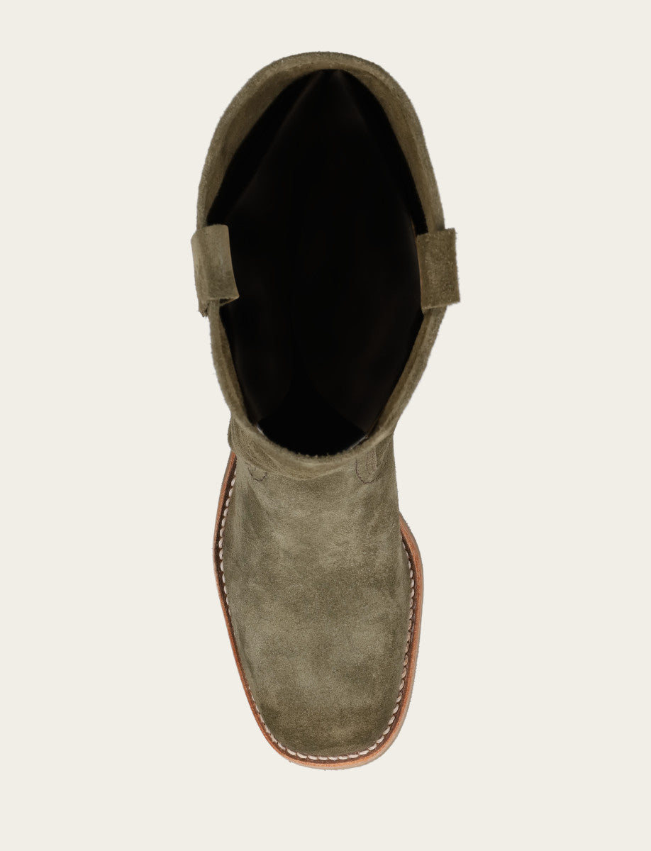 Women's Olive Campus 12R Boots - Olive