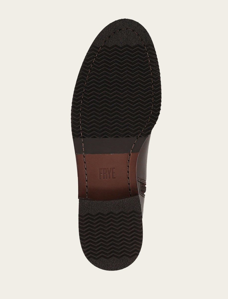 Women's Dark Brown Melissa Button Tall Inside Zip Boot - Dark Brown