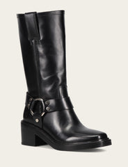 Women's Black Kate Harness Boots - Black
