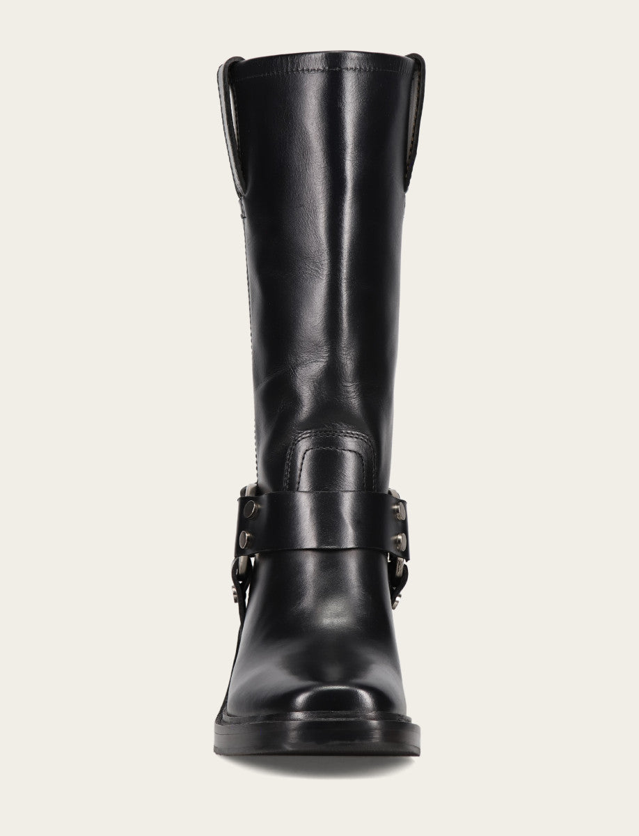 Women's Black Kate Harness Boots - Black