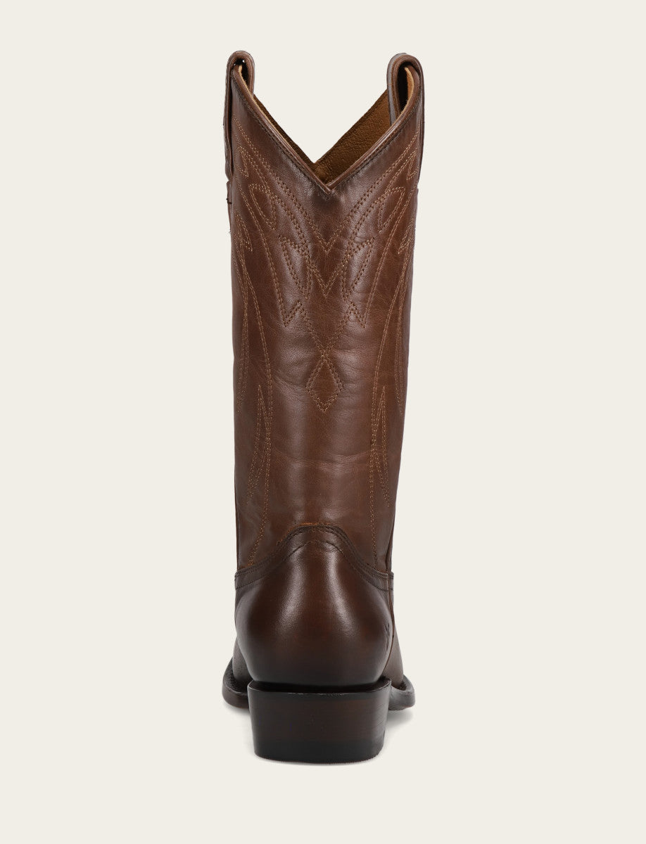 Women's Bourbon Billy Pull On Deco Stitch Boots - Bourbon