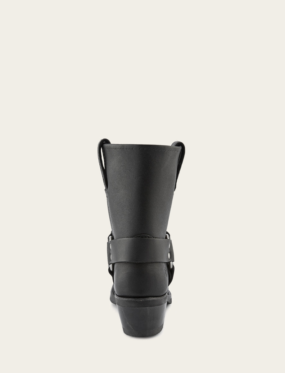 Women's Black Harness 8R Boots - Black