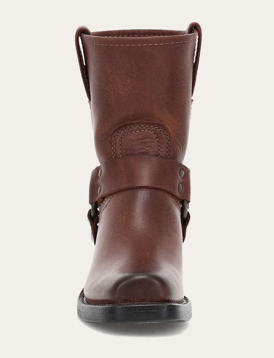 Women's Cognac Harness 8R Boots - Cognac