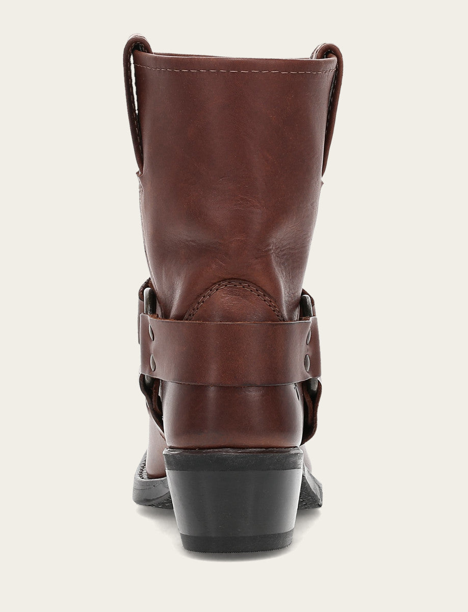 Women's Cognac Harness 8R Boots - Cognac