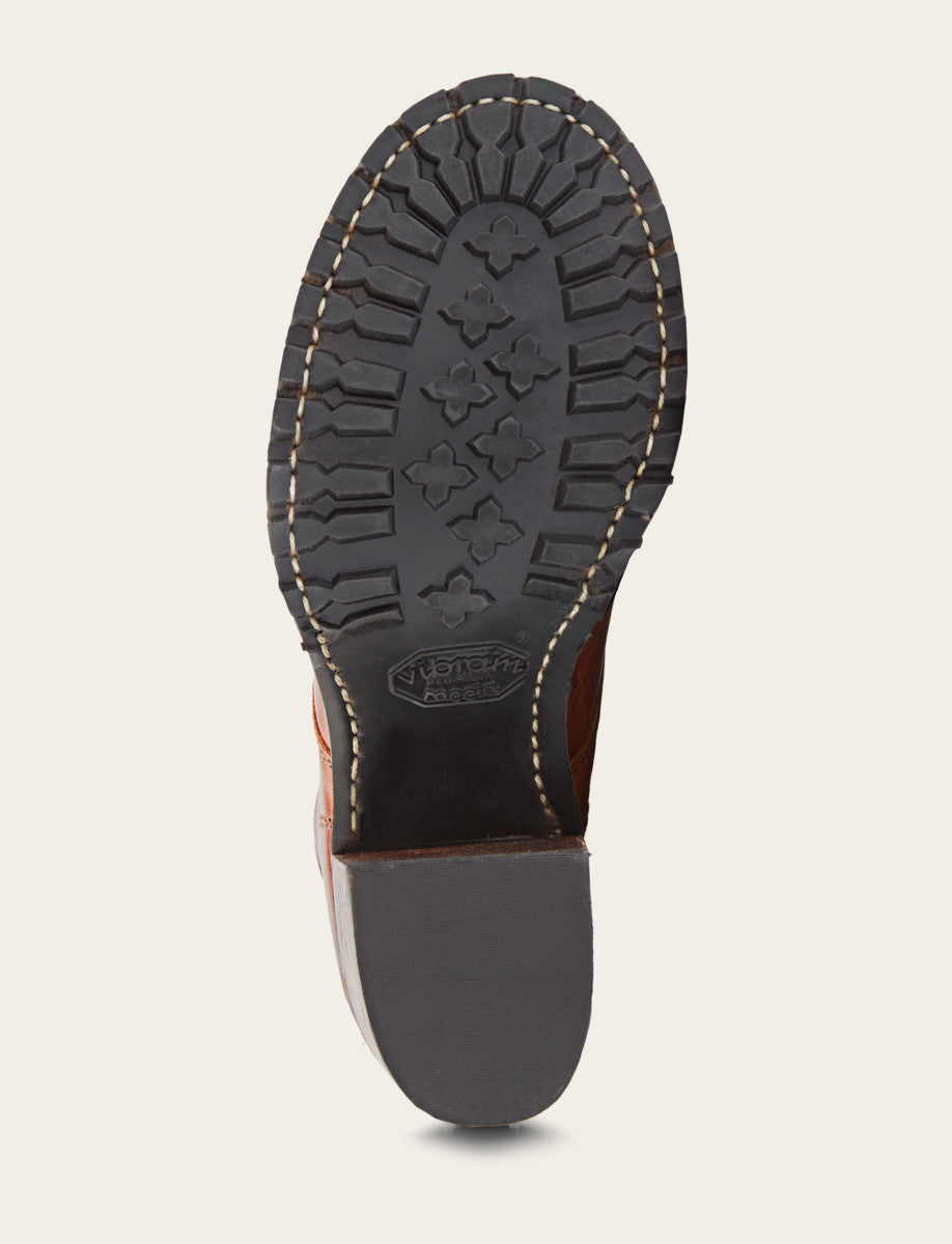 Women's Cognac Sabrina 6G Lace Up Boots - Cognac
