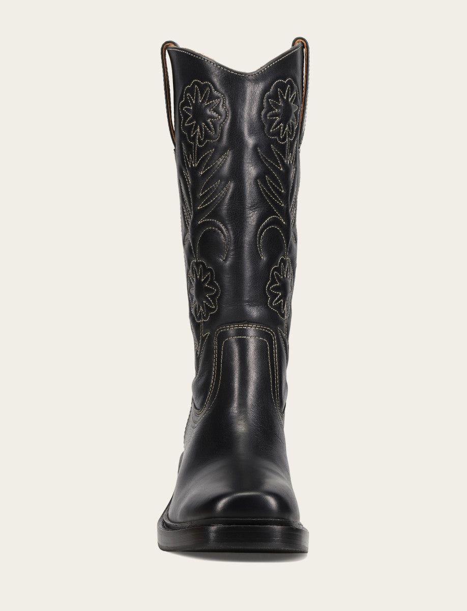 Women's Black Kate Deco Stitch Boot - Black