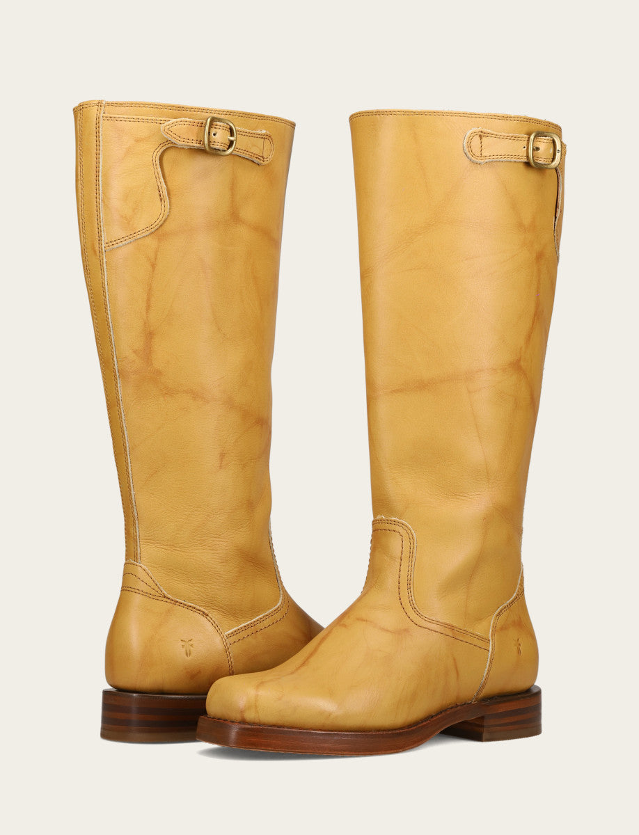 Women's Banana Campus Low Heel Tall Riding Wide Calf Boot - Banana