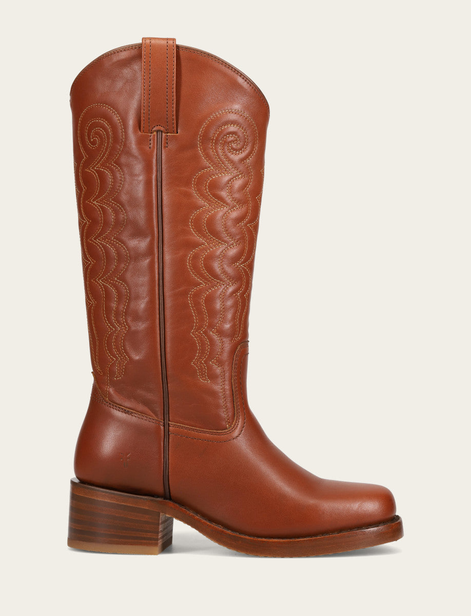 Women's Walnut Campus Deco Stitch Boot - Walnut
