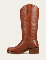 Women's Walnut Campus Deco Stitch Boot - Walnut
