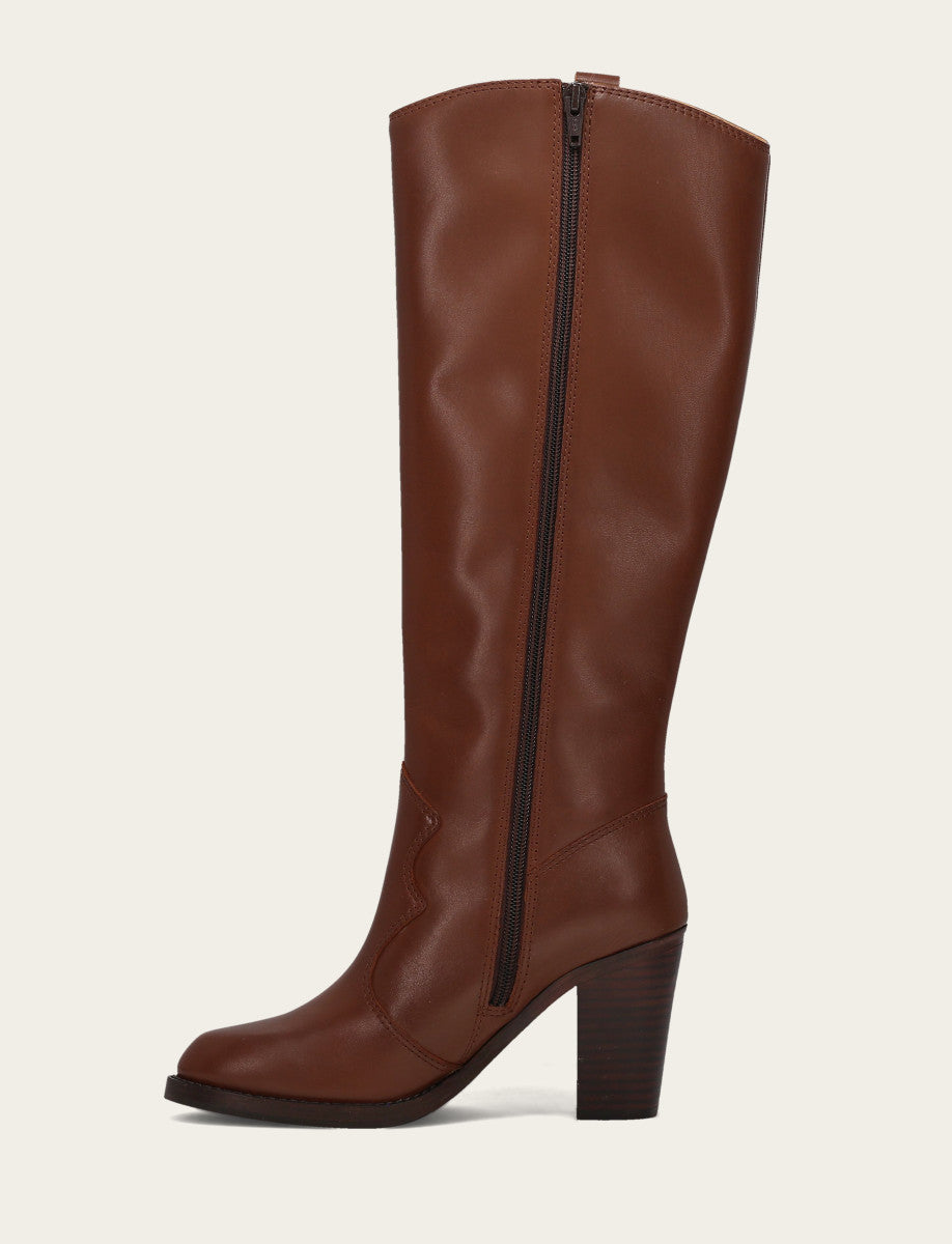 Women's Walnut Corinne Tall Boot - Walnut