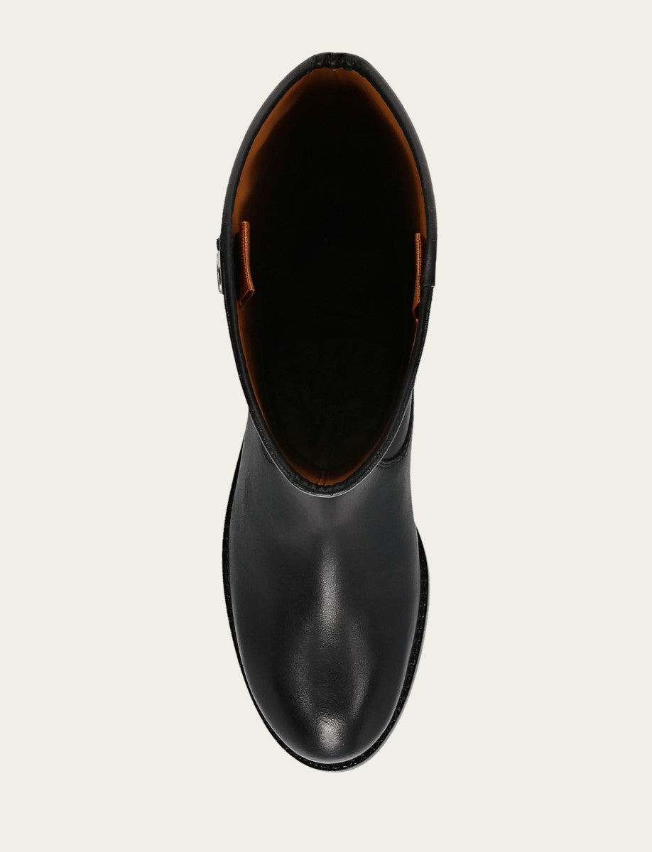Women’s Black Wide Calf Melissa Button 2 Tall Boots | Frye - Black