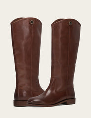 Women’s Cognac Wide Calf Melissa Button 2 Tall Boots | Frye - Cognac