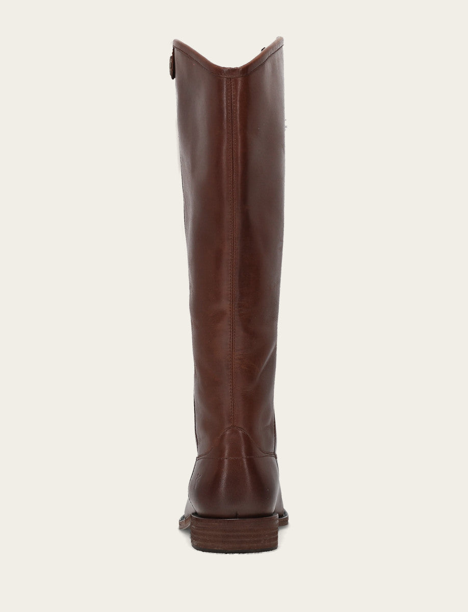 Women’s Cognac Wide Calf Melissa Button 2 Tall Boots | Frye - Cognac