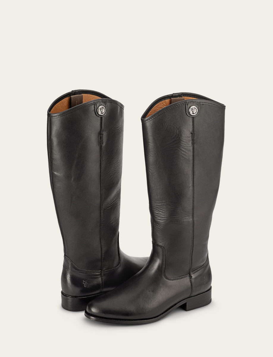 Women's Black Melissa Button 2 Boots - Black