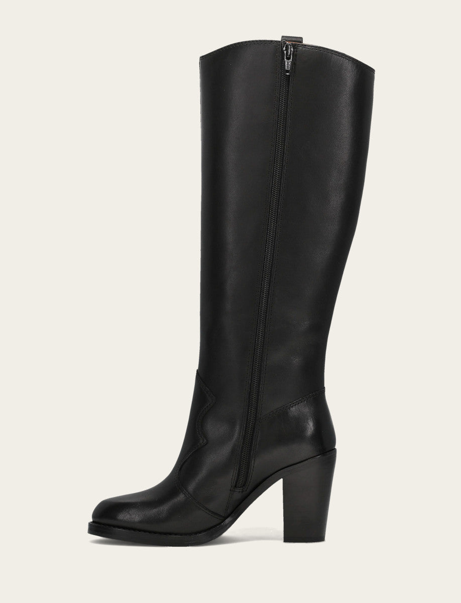 Women's Black Corinne Tall Boot - Black
