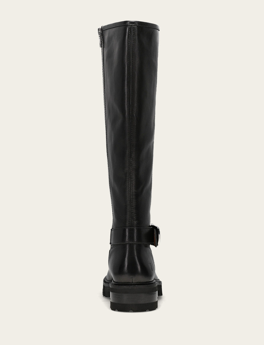 Women's Black Olivia Buckle Tall Boot - Black